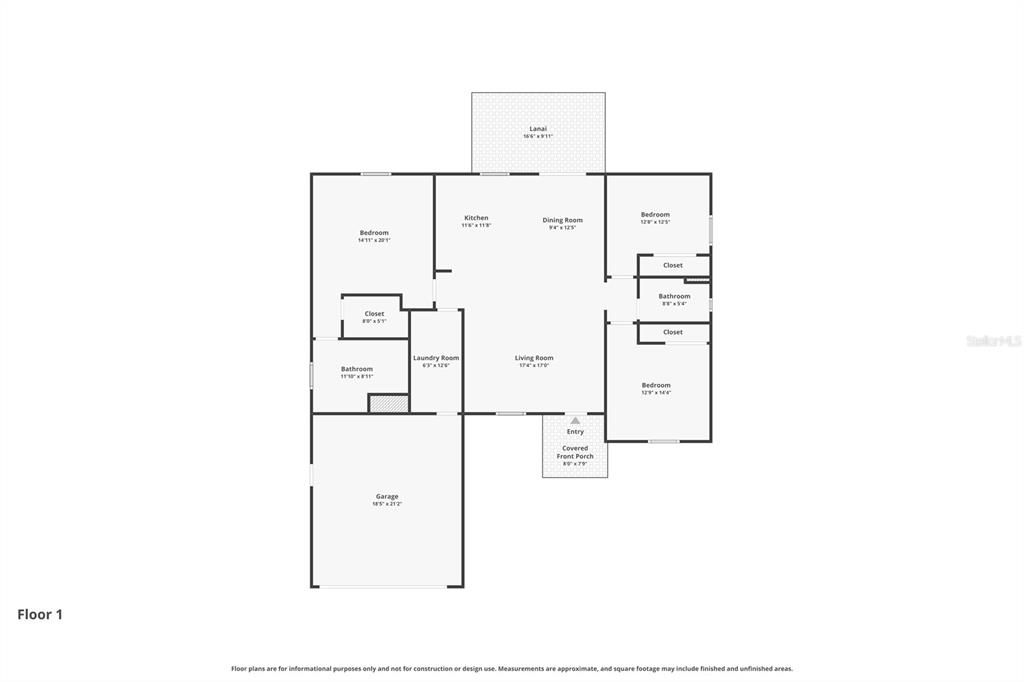 For Sale: $279,900 (3 beds, 2 baths, 1586 Square Feet)