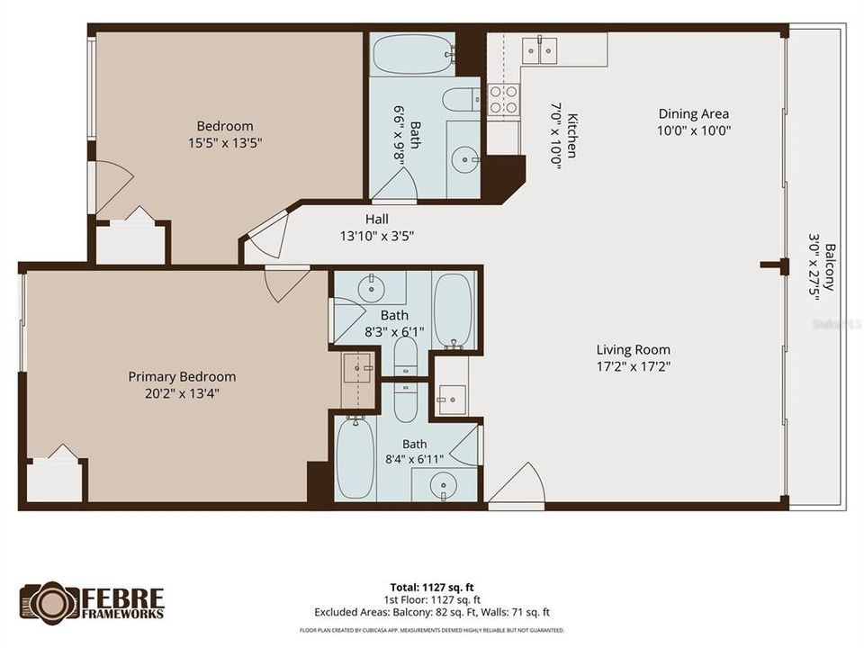 For Sale: $695,000 (2 beds, 3 baths, 1135 Square Feet)