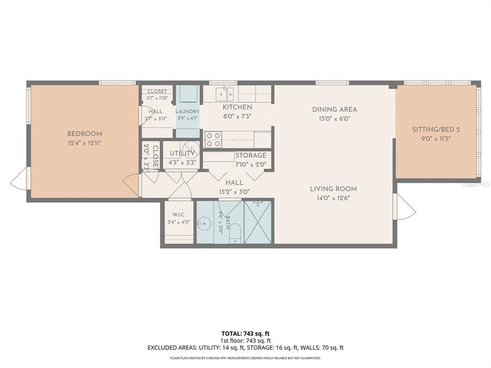 For Sale: $675,000 (1 beds, 1 baths, 810 Square Feet)