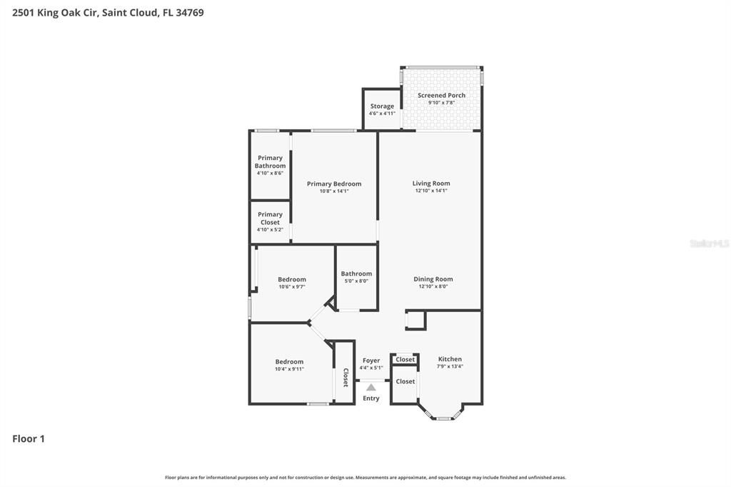 For Sale: $274,900 (3 beds, 2 baths, 1126 Square Feet)