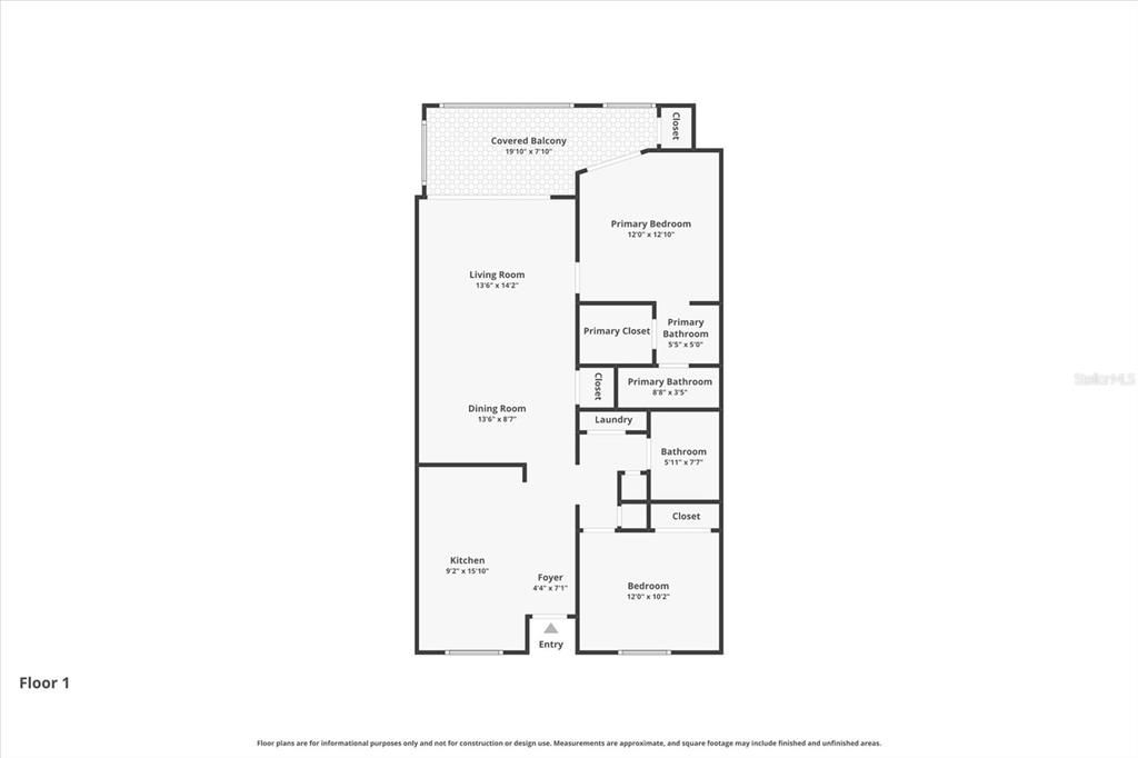 For Sale: $329,000 (2 beds, 2 baths, 1106 Square Feet)