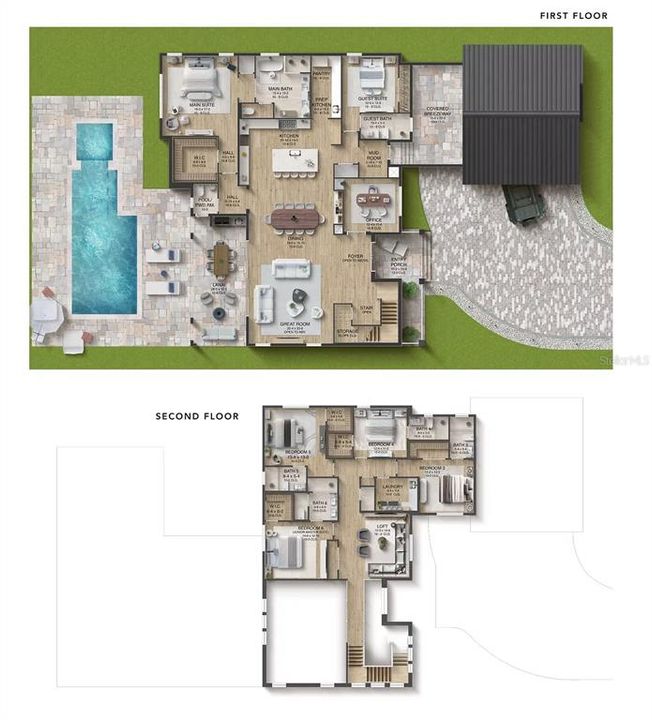 Activo con contrato: $2,800,000 (6 camas, 6 baños, 4658 Pies cuadrados)