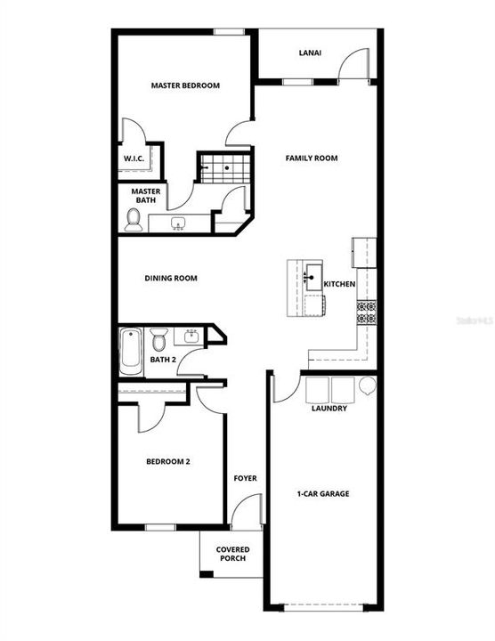 En Venta: $257,900 (2 camas, 2 baños, 1208 Pies cuadrados)