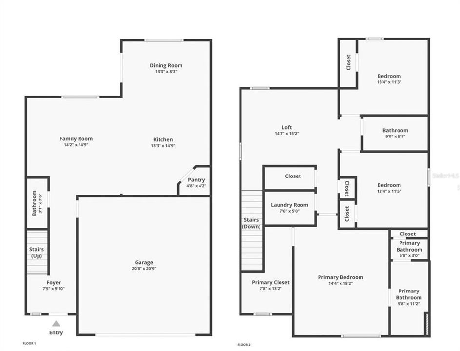 На продажу: $389,000 (3 спален, 2 ванн, 1961 Квадратных фут)