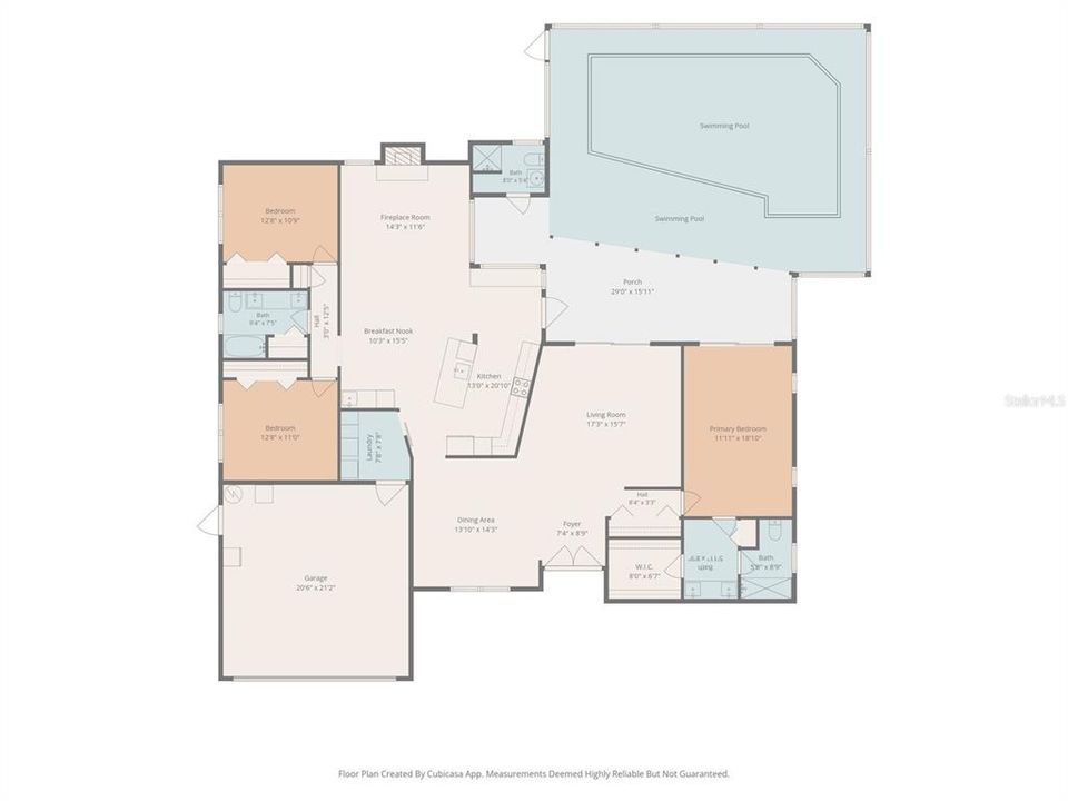 На продажу: $699,000 (3 спален, 3 ванн, 2202 Квадратных фут)