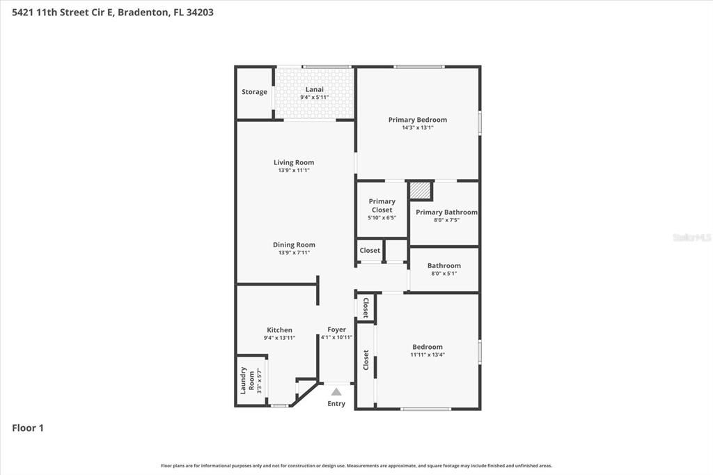 For Sale: $174,900 (2 beds, 2 baths, 1039 Square Feet)
