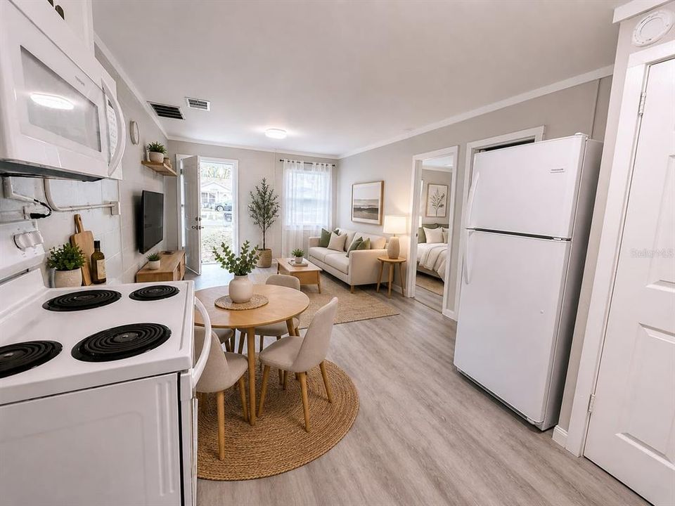 For Rent: $1,175 (2 beds, 1 baths, 676 Square Feet)
