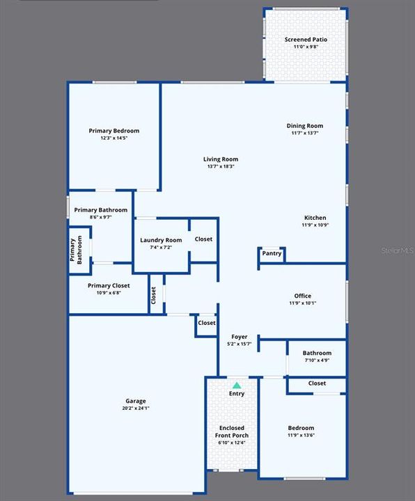 For Sale: $346,643 (2 beds, 2 baths, 1687 Square Feet)
