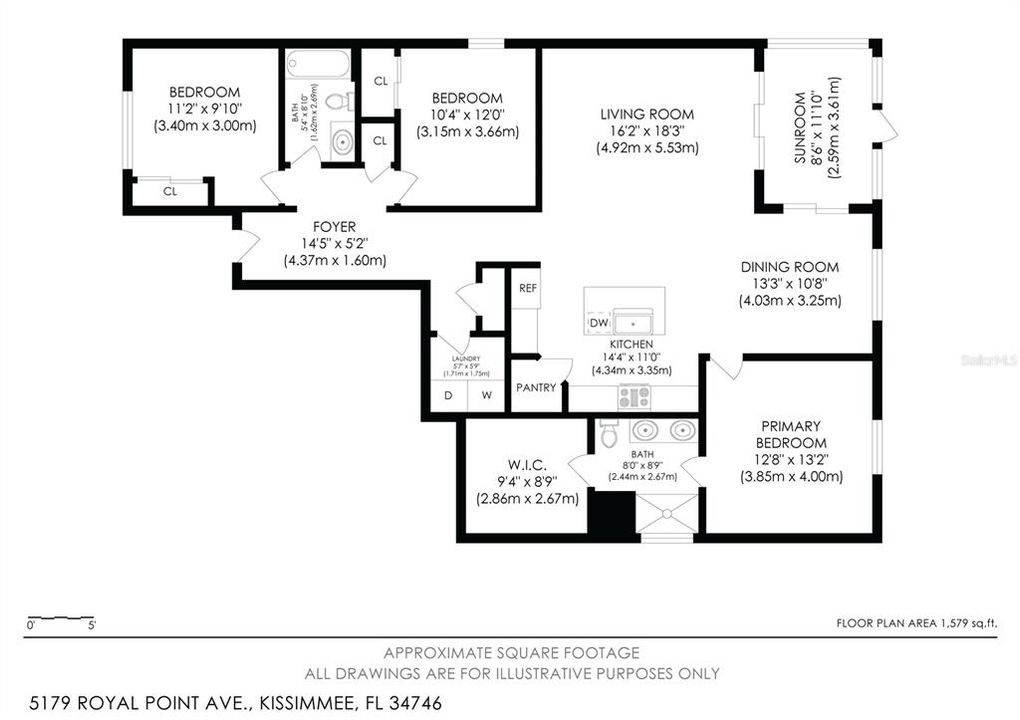На продажу: $395,000 (3 спален, 2 ванн, 1639 Квадратных фут)