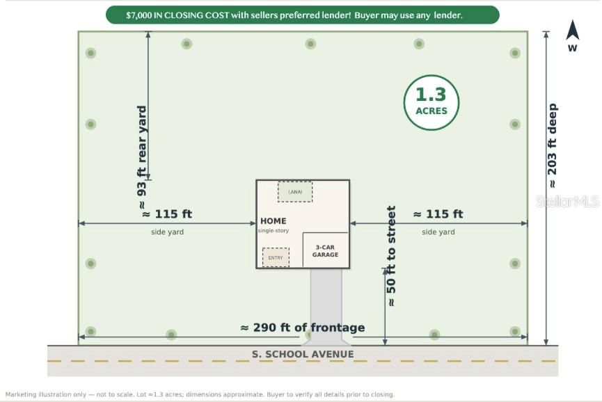 На продажу: $468,000 (4 спален, 3 ванн, 2478 Квадратных фут)
