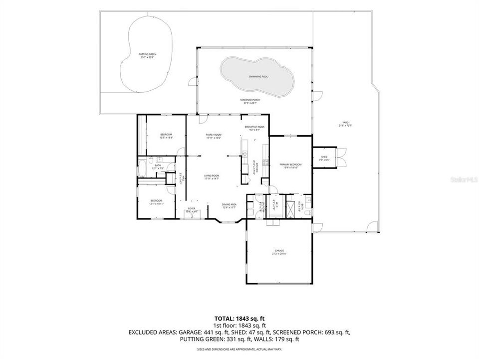 For Sale: $600,000 (3 beds, 2 baths, 1941 Square Feet)