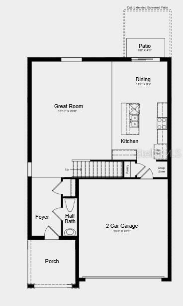 For Sale: $404,000 (4 beds, 2 baths, 2271 Square Feet)