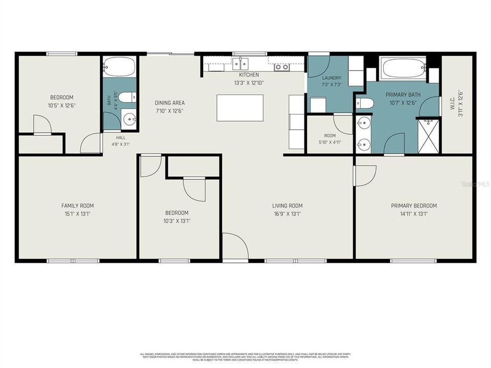 For Sale: $275,000 (3 beds, 2 baths, 1539 Square Feet)