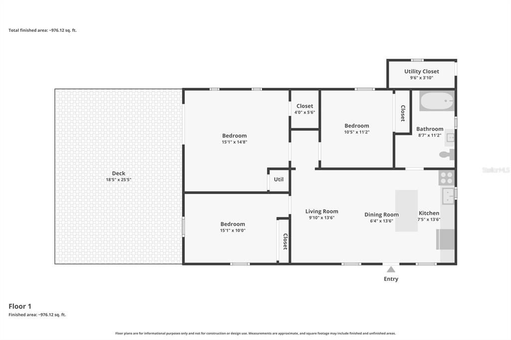 En Venta: $215,000 (3 camas, 1 baños, 1040 Pies cuadrados)