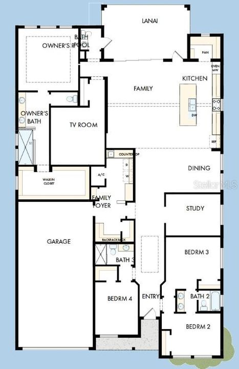 For Sale: $1,084,990 (4 beds, 3 baths, 3022 Square Feet)