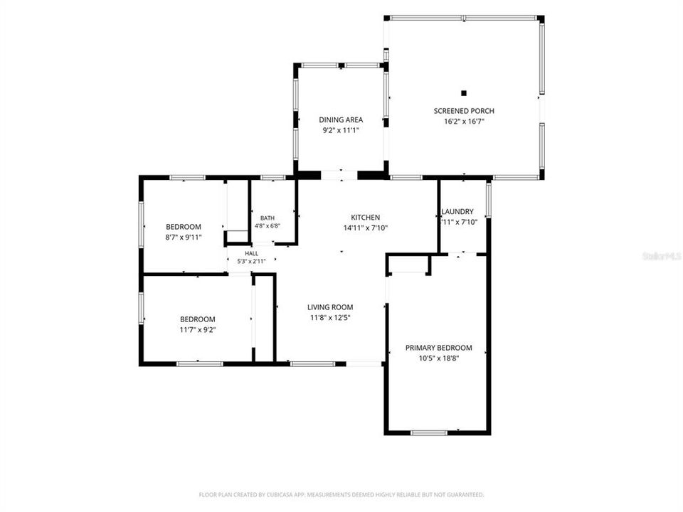 На продажу: $324,900 (3 спален, 1 ванн, 1006 Квадратных фут)