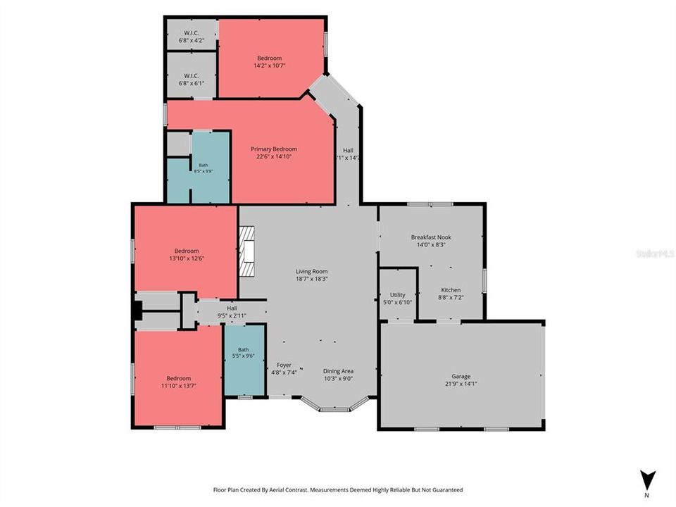 Activo con contrato: $355,000 (4 camas, 2 baños, 1871 Pies cuadrados)