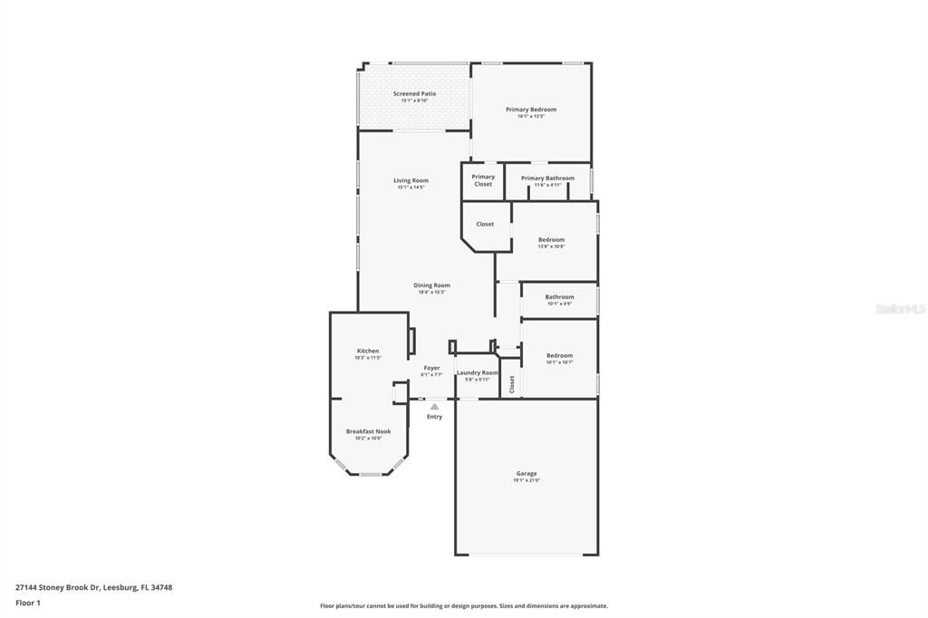 For Sale: $310,000 (3 beds, 2 baths, 1601 Square Feet)