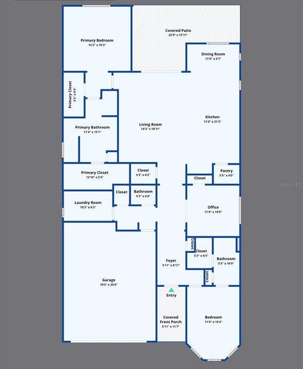 For Sale: $412,214 (2 beds, 2 baths, 2116 Square Feet)