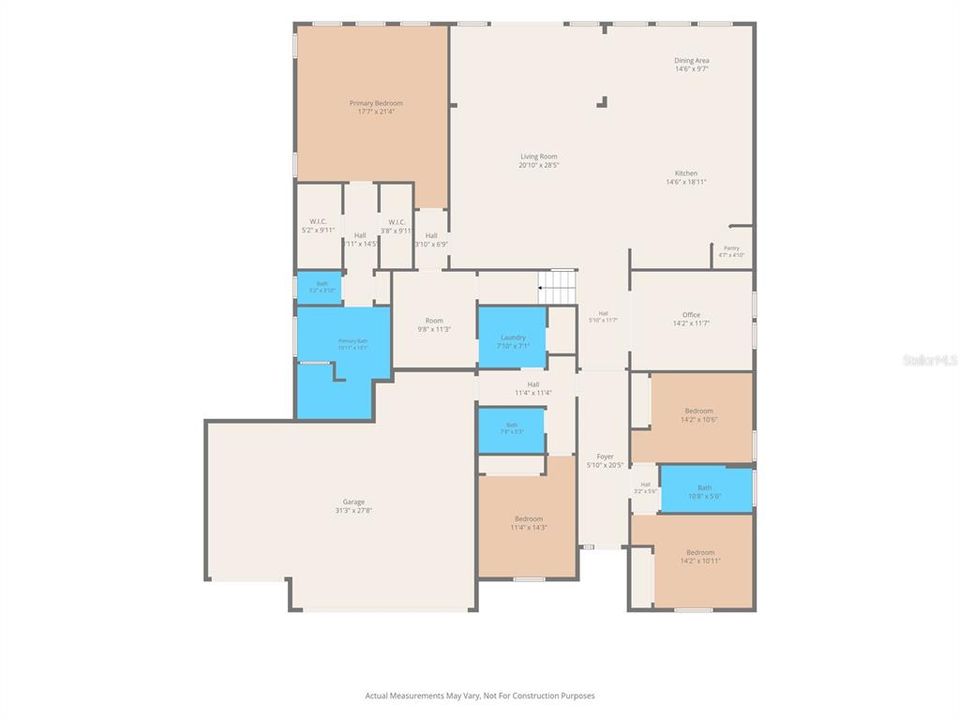 На продажу: $1,097,500 (4 спален, 3 ванн, 3785 Квадратных фут)