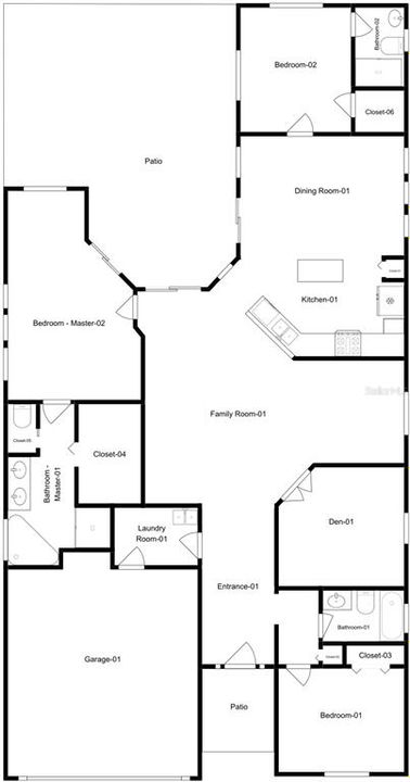 На продажу: $425,000 (3 спален, 3 ванн, 2015 Квадратных фут)
