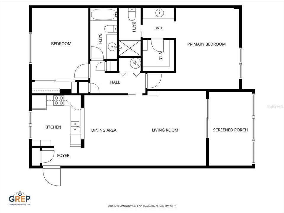 For Sale: $250,000 (2 beds, 2 baths, 1130 Square Feet)
