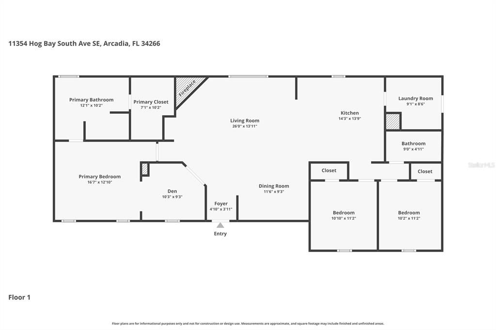 На продажу: $545,000 (3 спален, 2 ванн, 1622 Квадратных фут)