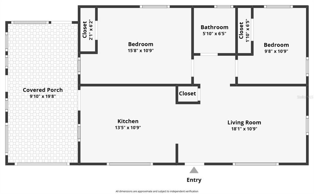 For Sale: $199,000 (2 beds, 1 baths, 1154 Square Feet)
