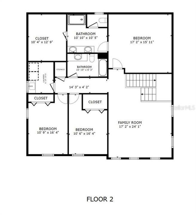 На продажу: $560,000 (4 спален, 3 ванн, 2690 Квадратных фут)