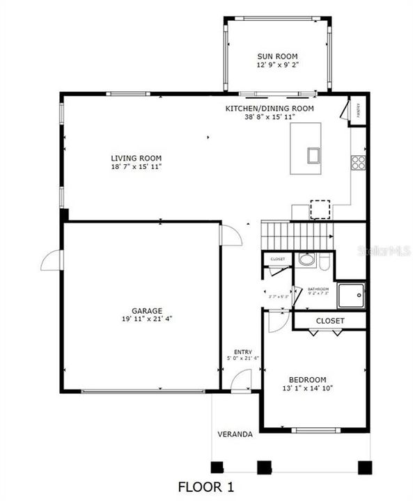 На продажу: $560,000 (4 спален, 3 ванн, 2690 Квадратных фут)