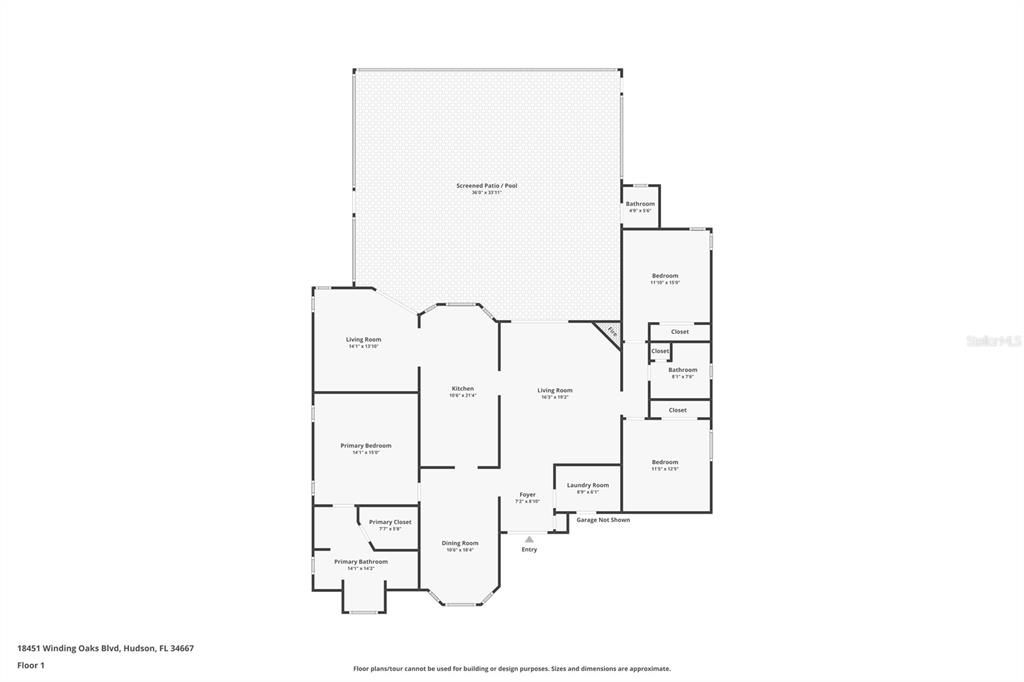 For Sale: $465,000 (3 beds, 2 baths, 1967 Square Feet)