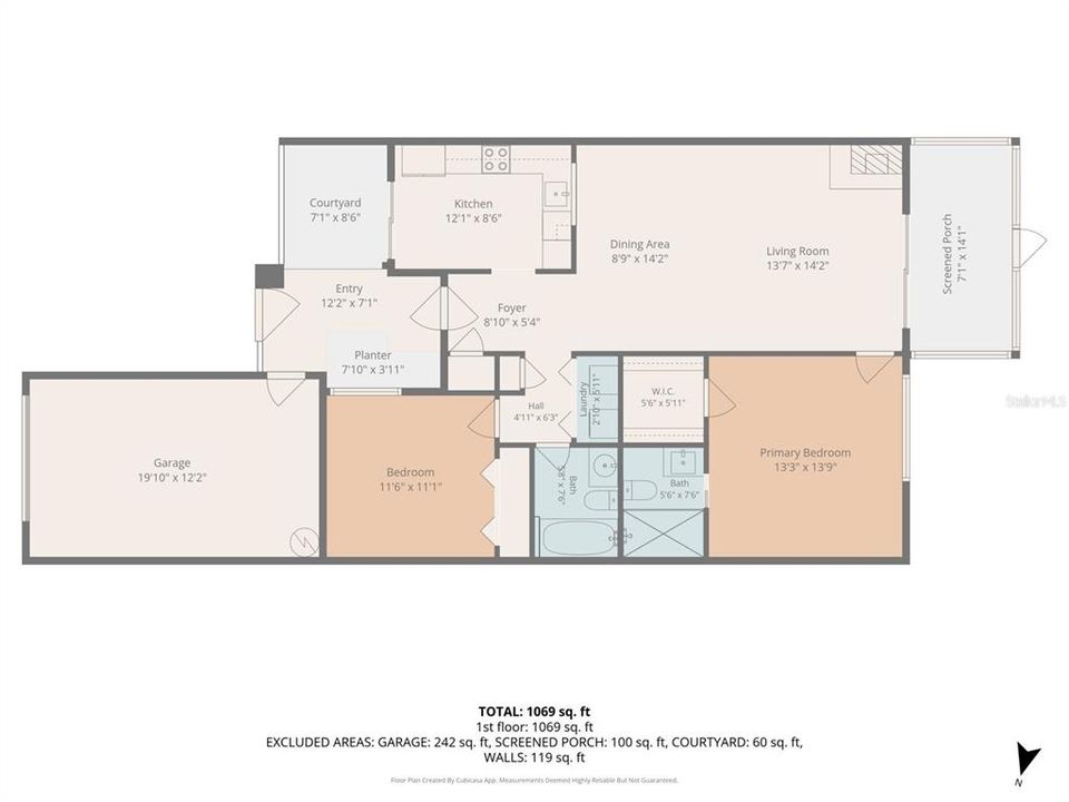 For Sale: $294,000 (2 beds, 2 baths, 1006 Square Feet)