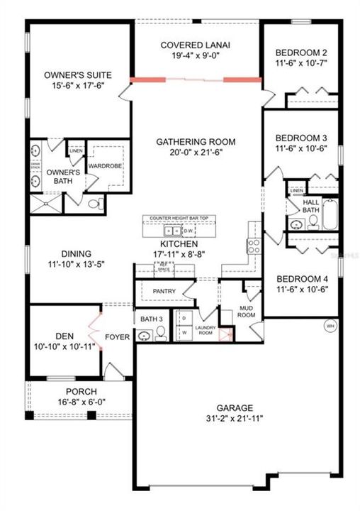 For Sale: $478,000 (4 beds, 2 baths, 2357 Square Feet)
