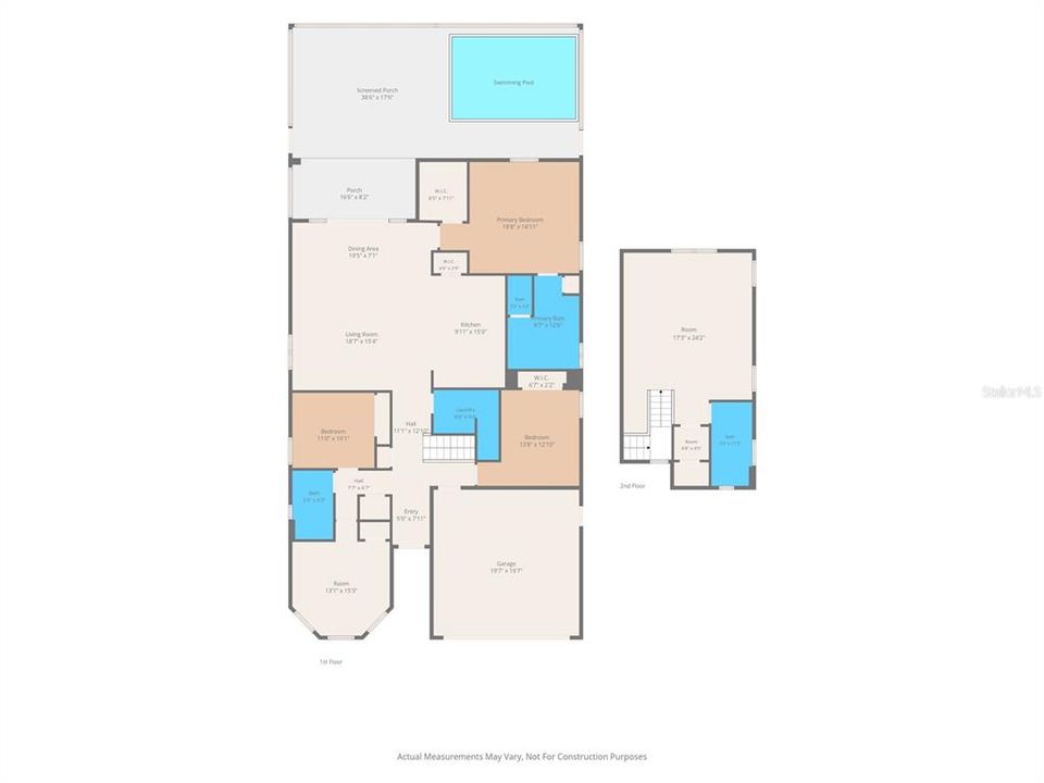 For Sale: $495,000 (4 beds, 3 baths, 2490 Square Feet)
