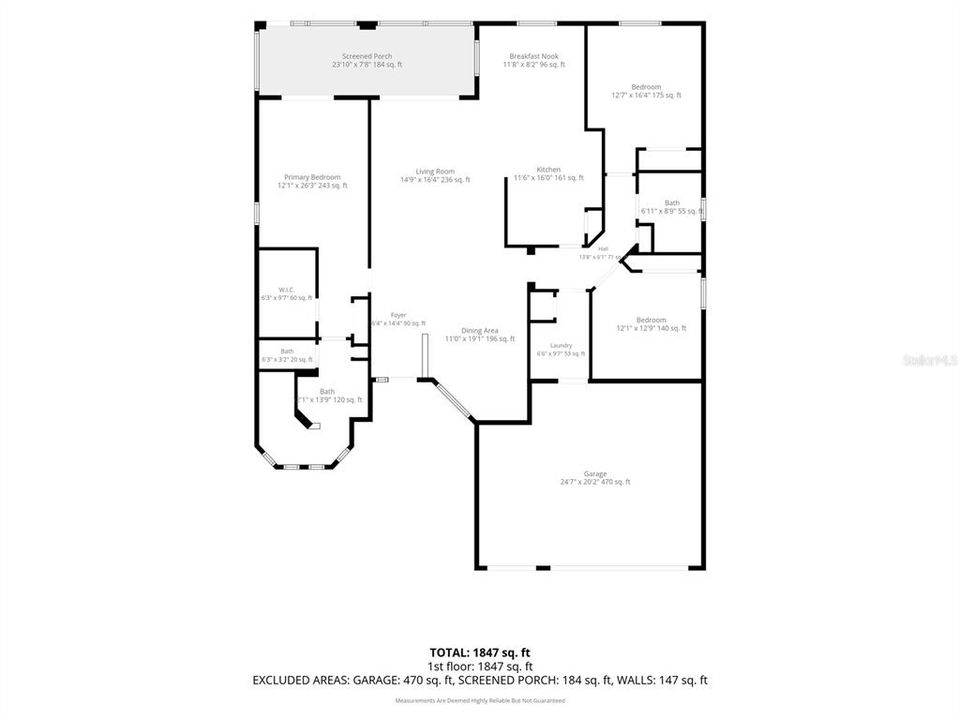 For Sale: $450,000 (3 beds, 2 baths, 1962 Square Feet)