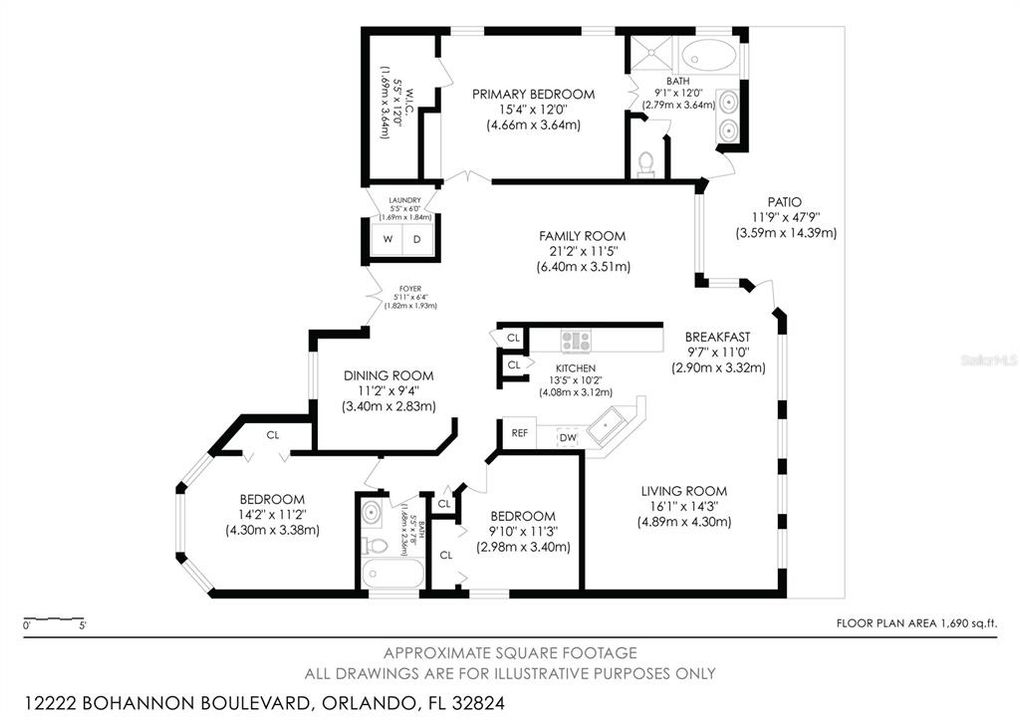 For Sale: $375,000 (3 beds, 2 baths, 1712 Square Feet)