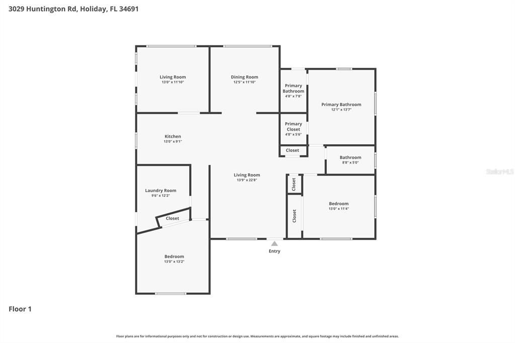 For Sale: $285,000 (3 beds, 2 baths, 1486 Square Feet)