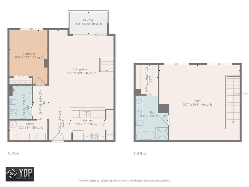 For Rent: $3,300 (2 beds, 2 baths, 1367 Square Feet)