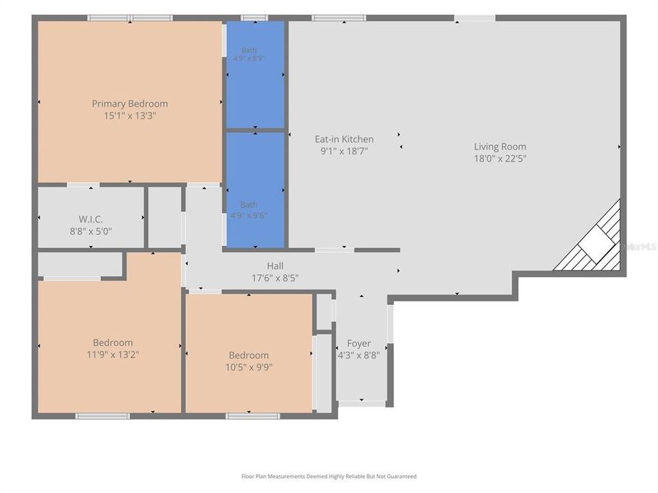 For Sale: $550,000 (3 beds, 2 baths, 1443 Square Feet)