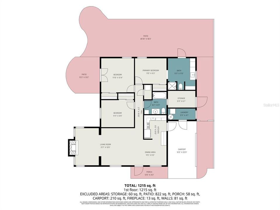 For Sale: $575,000 (3 beds, 2 baths, 1000 Square Feet)