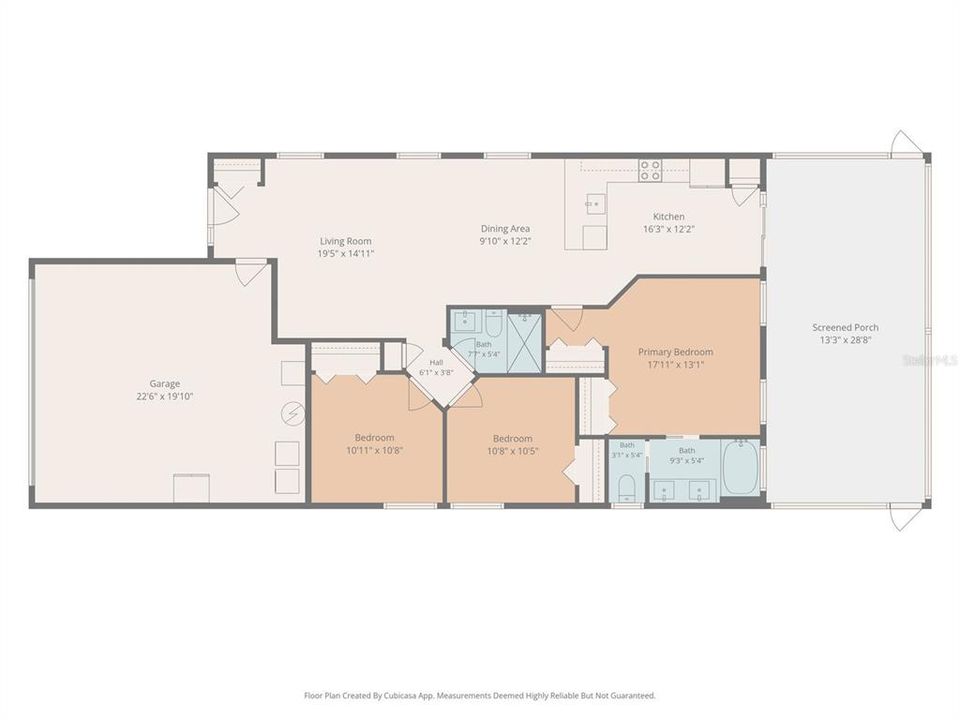 For Sale: $375,000 (3 beds, 2 baths, 1335 Square Feet)