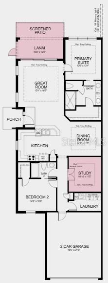 For Sale: $477,883 (2 beds, 2 baths, 1533 Square Feet)