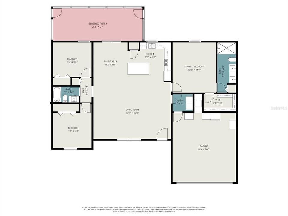 En Venta: $315,000 (3 camas, 2 baños, 1608 Pies cuadrados)