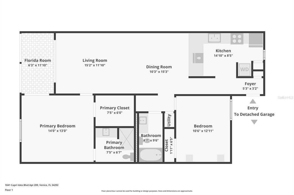 For Sale: $269,000 (2 beds, 2 baths, 1046 Square Feet)