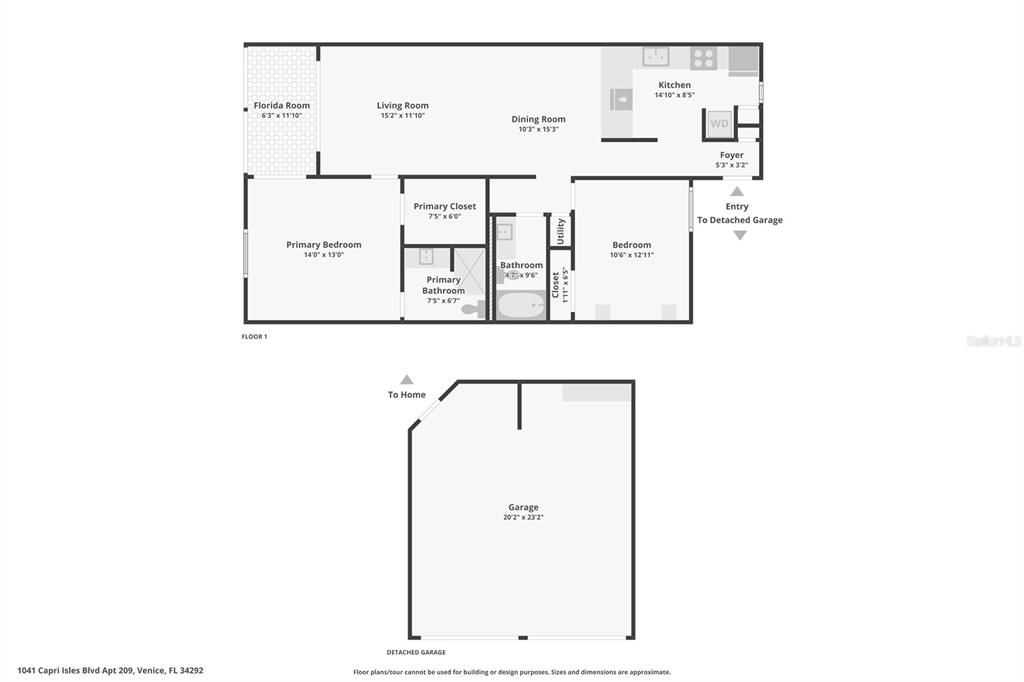 For Sale: $269,000 (2 beds, 2 baths, 1046 Square Feet)