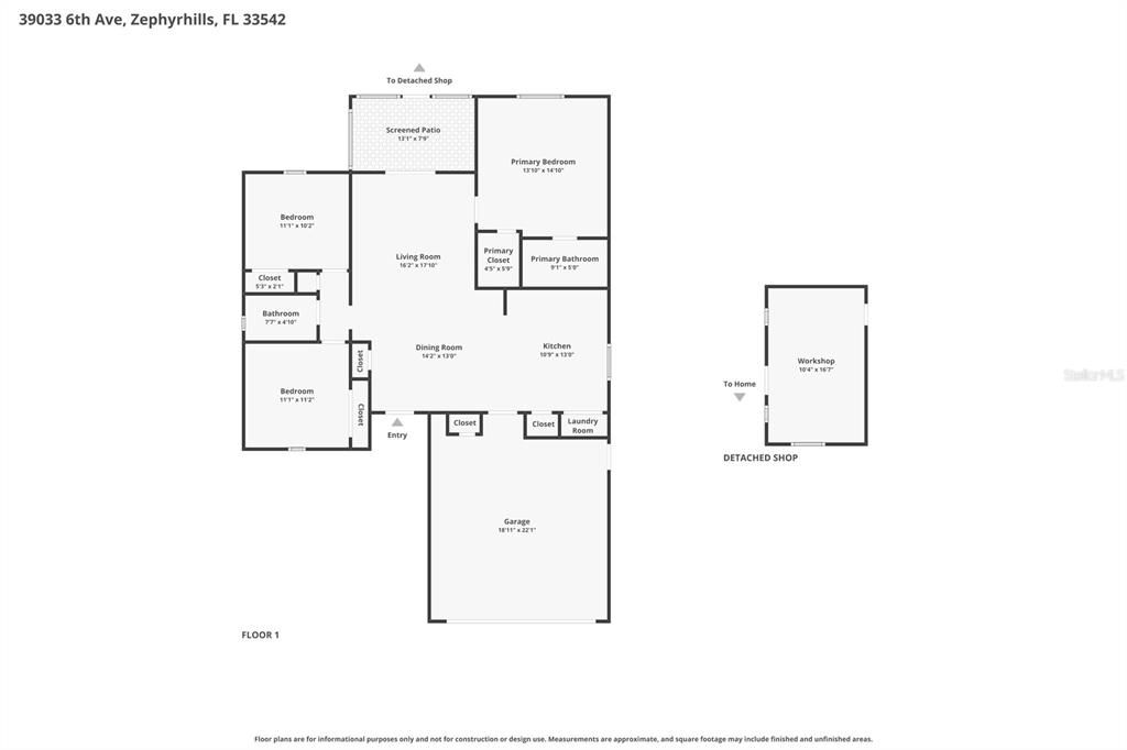На продажу: $299,900 (3 спален, 2 ванн, 1230 Квадратных фут)