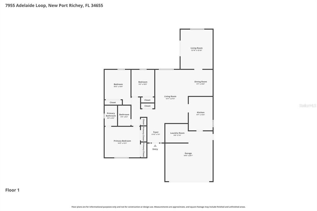 For Sale: $289,900 (3 beds, 2 baths, 1478 Square Feet)