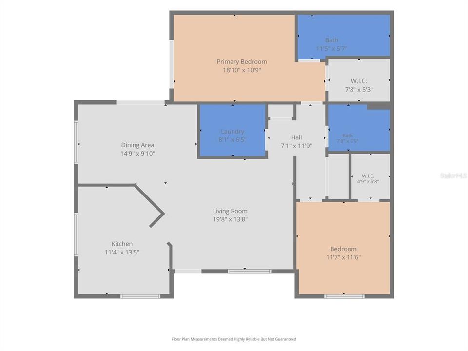 Active With Contract: $170,000 (2 beds, 2 baths, 1260 Square Feet)