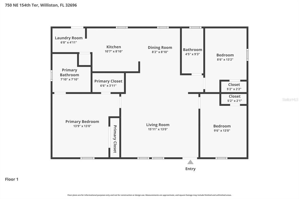 For Sale: $217,000 (3 beds, 2 baths, 1080 Square Feet)