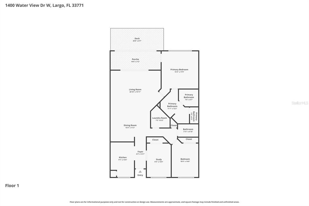 For Sale: $300,000 (3 beds, 2 baths, 1520 Square Feet)